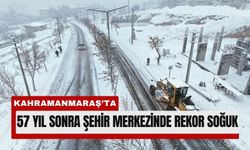 Kahramanmaraş’ta Tarihi Soğuk Rekoru!