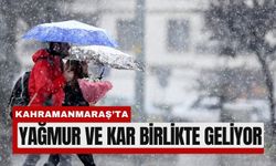 Kahramanmaraş İçin Yağmur ve Kar Uyarısı