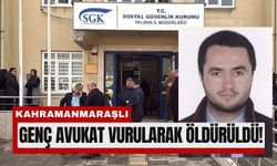 Kahramanmaraşlı Avukat SGK’da Silahla Öldürüldü!