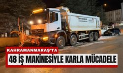 Kahramanmaraş'ın Afşin, Elbistan, Ekinözü ve Nurhak İlçelerinde Kar Nöbeti