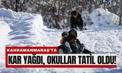 Kahramanmaraş’ta 13 Ocak Salı Günü Bazı Okullar Tatil Edildi!