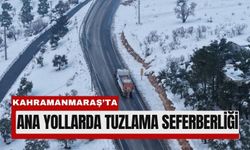 Kahramanmaraş’ta Don Önlemi: Yollar Tuzlanıyor!