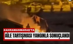 Kahramanmaraş'ta Engelli Koca Çadırı Ateşe Verdi!
