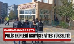 Kahramanmaraş’ta Haftalık Asayiş Raporu: 22 Tutuklama