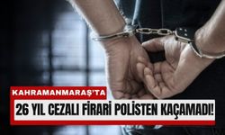 Firari Hırsız Kahramanmaraş’ta Adalete Teslim Edildi