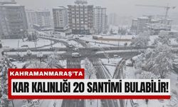 Kahramanmaraş Beyaza Bürünmeye Hazırlanıyor