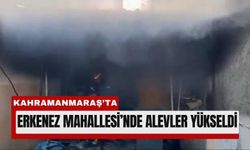 Kahramanmaraş’ta Fabrika Alevlere Teslim Oldu