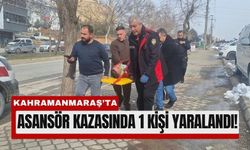 Kahramanmaraş’ta Asansör Boşluğu Kazası Ucuz Atlatıldı!