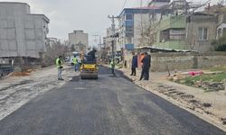 Kahramanmaraş’ta Mahallelerde Asfalt Çalışması