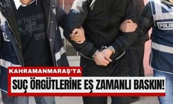 Kahramanmaraş Dahil 15 İlde Çete Operasyonu
