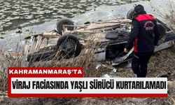 Kahramanmaraş'ta Su Birikintisine Düşen Araçta 1 Can Kaybı!