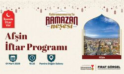 Kahramanmaraş Afşin’de İftar Sofrası Kuruluyor
