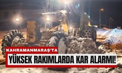 Kahramanmaraş’ta Buzlanmaya Karşı Tuzlama Çalışması