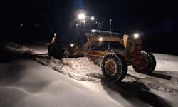 Kahramanmaraş'ta Yüksek Kesimlerde Karla Mücadele Hızlandı