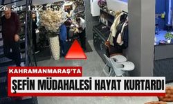 Kahramanmaraş’ta Şefin İlk Yardımı Bebeği Kurtardı!