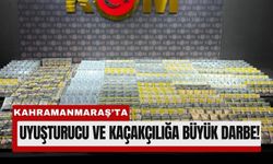 Kahramanmaraş’ta Narkotik ve KOM Operasyonu!