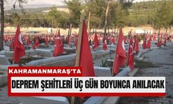 Kahramanmaraş 6 Şubat’ta Bir Kez Daha Sessizliğe Bürünecek