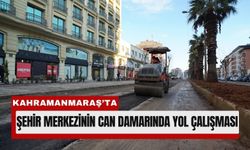 Kahramanmaraş’ta Trabzon Bulvarı’nda Asfalt Yenileme