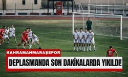 Kahramanmaraşspor Haftayı Puansız Kapattı