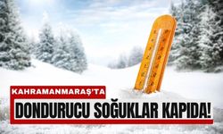 Kahramanmaraş’ta Soğuk Hava Dalgası: Don ve Fırtına Uyarısı!