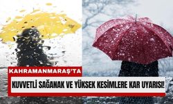 Kahramanmaraş'a Sarı Kodlu Uyarı: 25 Şubat’ta Yağış Geliyor!