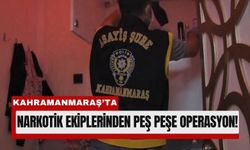 Kahramanmaraş’ta Metamfetamin ve 1343 Hap Ele Geçirildi!