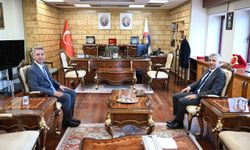 Kahramanmaraş Valisi Ünlüer’den Yeni Rektöre Ziyaret