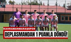Kahramanmaraşspor’dan Son Dakika Golü: Deplasmanda 1 Puan