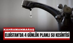 KASKİ’den Elbistanlılara Su Kesintisi Uyarısı!