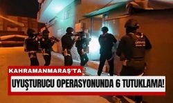 Kahramanmaraş’ta Narko Ekiplerinden Peş Peşe Operasyon
