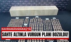 Piyasaya Sürülecekti! Kahramanmaraş’ta Yüzlerce Sahte Altın Yakalandı