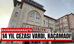 Kahramanmaraş’ta Firari Hükümlü Yakalandı: 14 Yıl Cezası Vardı!