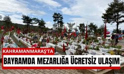 Kahramanmaraş’ta Kapıçam Mezarlığında  Vatandaşlara Sıcak İkram