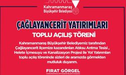 Çağlayancerit’te 854 Milyon TL’lik Yatırımlar Açılıyor