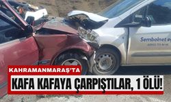 Kahramanmaraş'ta İki Otomobil Çarpıştı: Can Kaybı Var