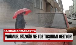 Kahramanmaraş’ta Toz Taşınımı ve Yağmur Uyarısı!