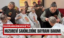 Kahramanmaraş’ta Huzurevi Sakinlerine Bayram Sürprizi