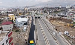 Kahramanmaraş’ta Sanayi Yoluna 700 Ton Asfalt!