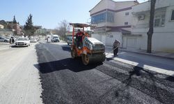 Kahramanmaraş’ta Ana Arterlerde Asfalt Çalışması