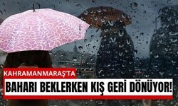 Kahramanmaraş'a Sarı Kod Alarmı: Soğuk Hava Dalgası Geliyor!