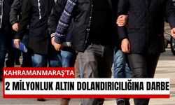 Kahramanmaraş'ta Sahte Polisler Yakalandı, Altınlar Kurtarıldı