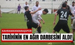 Kahramanmaraşspor’da tarihi çöküş! Amatör lige düştü