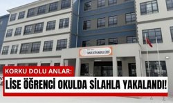 Mersin'de Lise Öğrencisi Okula Silahla Geldi: Gözaltına Alındı!