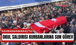 Kahramanmaraş Eğitim Şehitlerini Uğurluyor: Gözyaşları Sel Oldu!