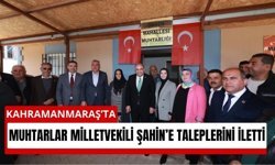 Milletvekili Mehmet Şahin Önsen’de Muhtarlarla Buluştu
