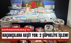 Kahramanmaraş’ta Sahte Bandrollü Sigaralar Ele Geçirildi