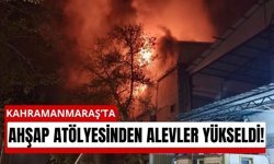 Kahramanmaraş’ta Sanayi Sitesinde Yangın: Alevler Büyümeden Söndürüldü