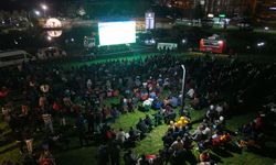 Kahramanmaraş’ta Milli Heyecan Dev Ekrana Taşındı: Vatandaşlar Tek Yürek Oldu