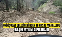 Onikişubat’ta Kırsal Kalkınma Atılımı: 11 Mahallede Eş Zamanlı Yol Seferberliği!