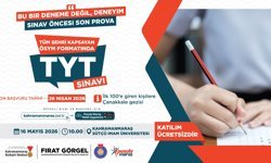 Kahramanmaraş’ta TYT Denemesi: Ödül Çanakkale Gezisi